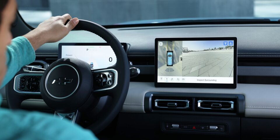 10.1-inch infotainment touchscreen with 360 camera & rear vision and parking assist.