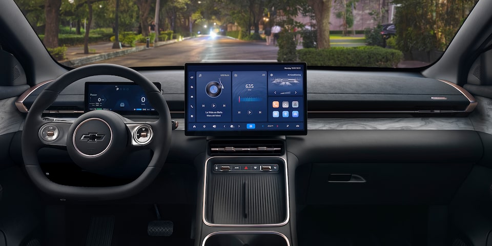 Interior shot of the new 2026 Chevrolet Captiva PHEV