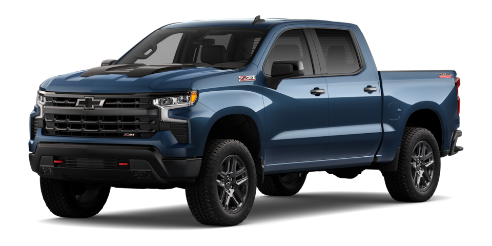 Chevrolet Silverado Silver Ice Metallic Trail Boss
