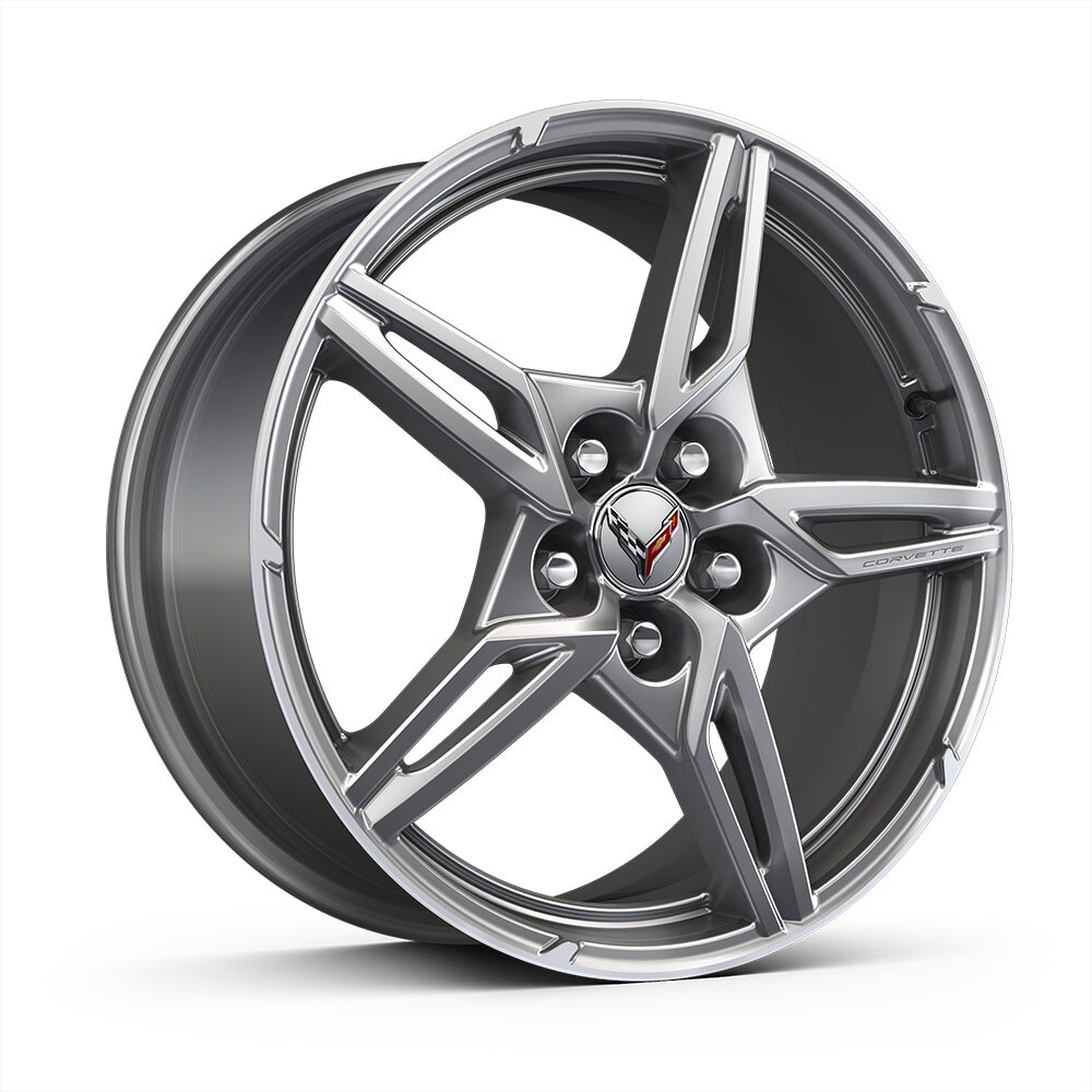 Chrome Rims for the 2025 Corvette Stingray