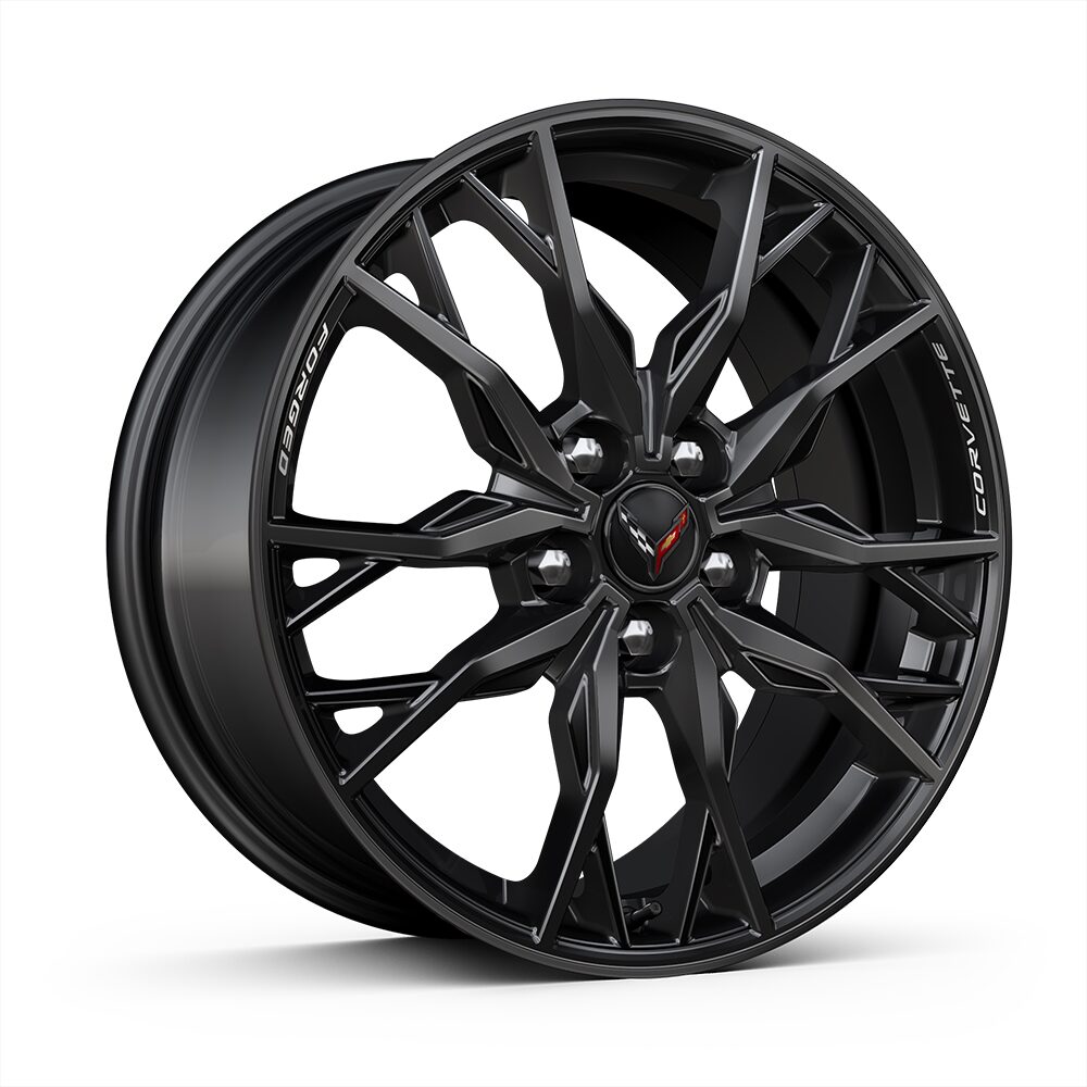 Black Rims for the 2025 Corvette Stingray