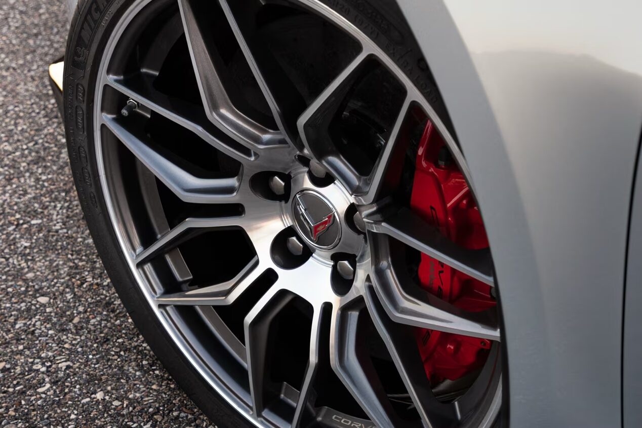Close up image of 2025 Corvette Z06 Wheels