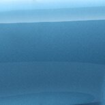 sea blue with polar white roof
