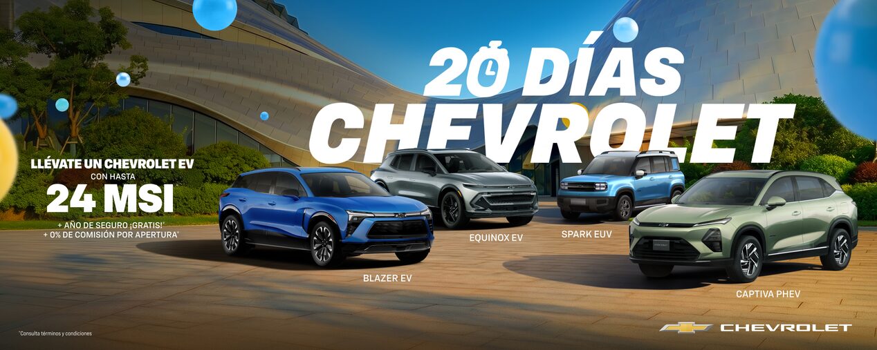 20 días Chevrolet