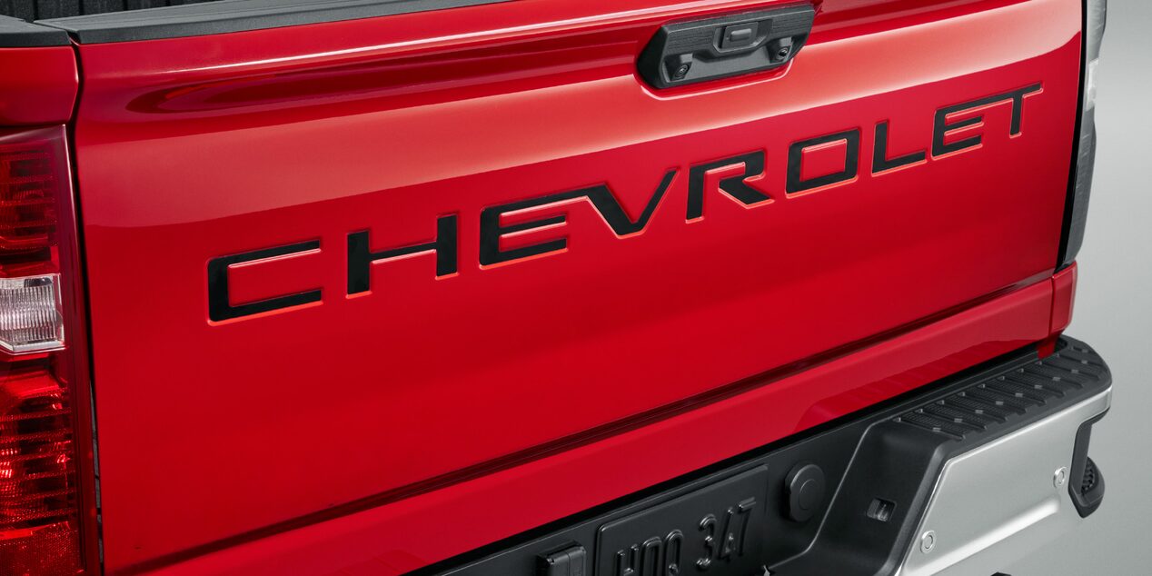 Calcomanía para puerta de caja en negro