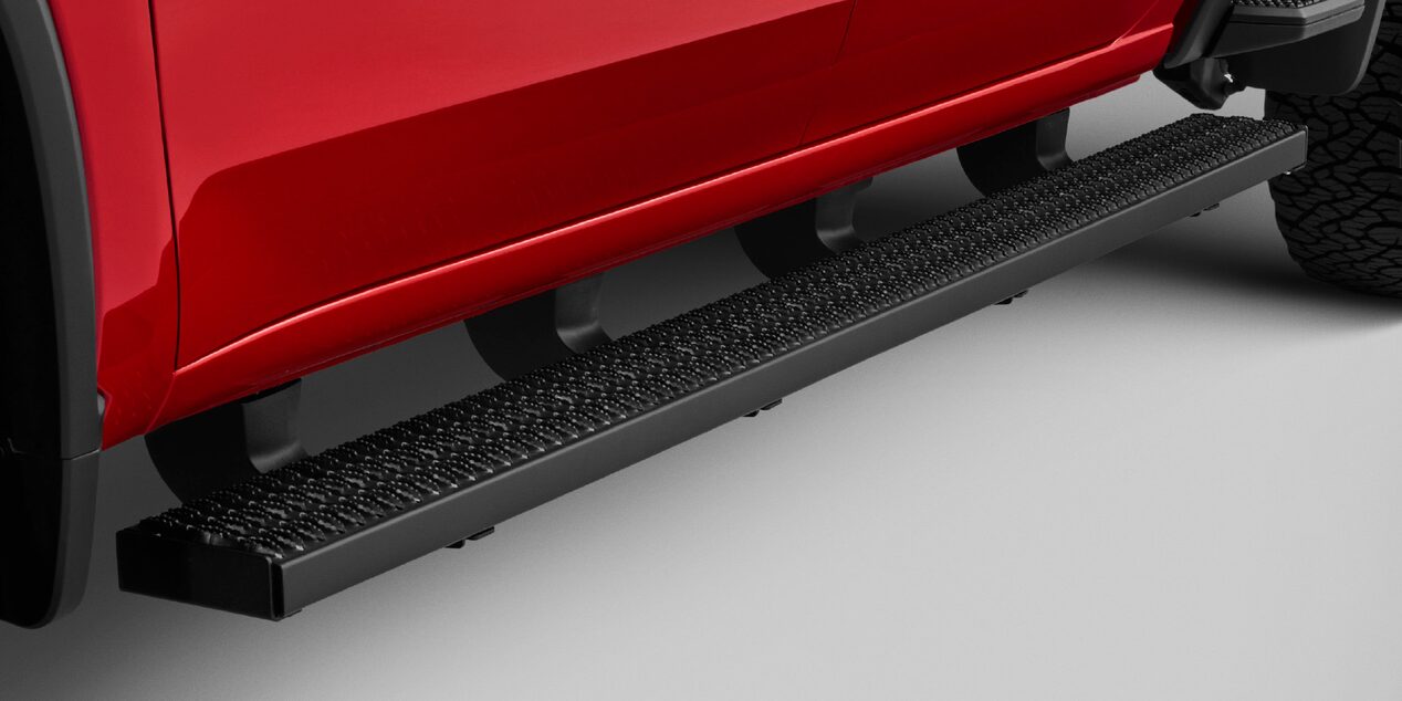 Estribos de trabajo en negro