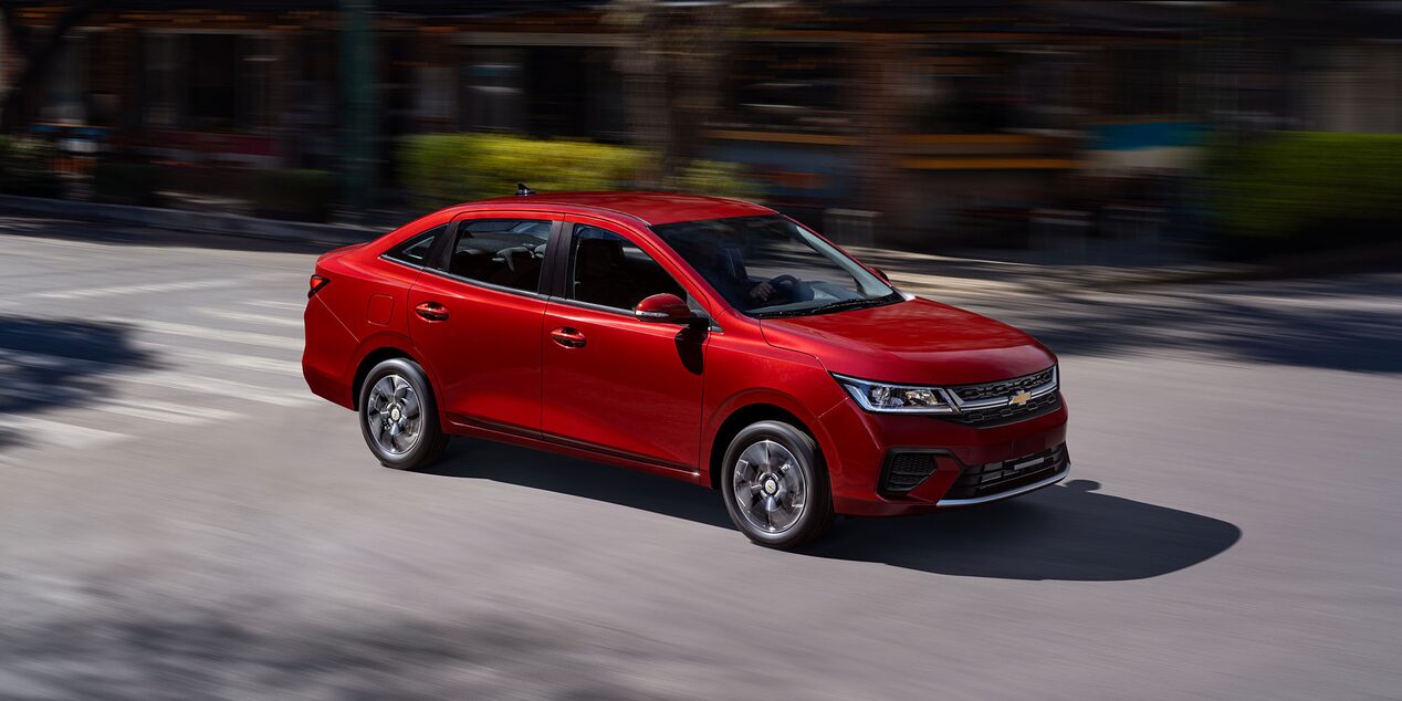 Chevrolet Aveo 2026, sedán con sistema de monitoreo de presión de llantas