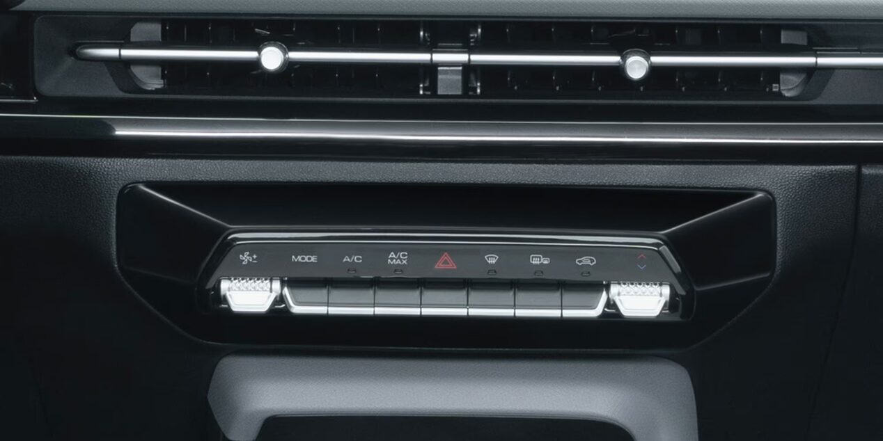 Nuevo Chevrolet Aveo tipo Sedán 2026, con aire acondicionado electrónico de controles automáticos