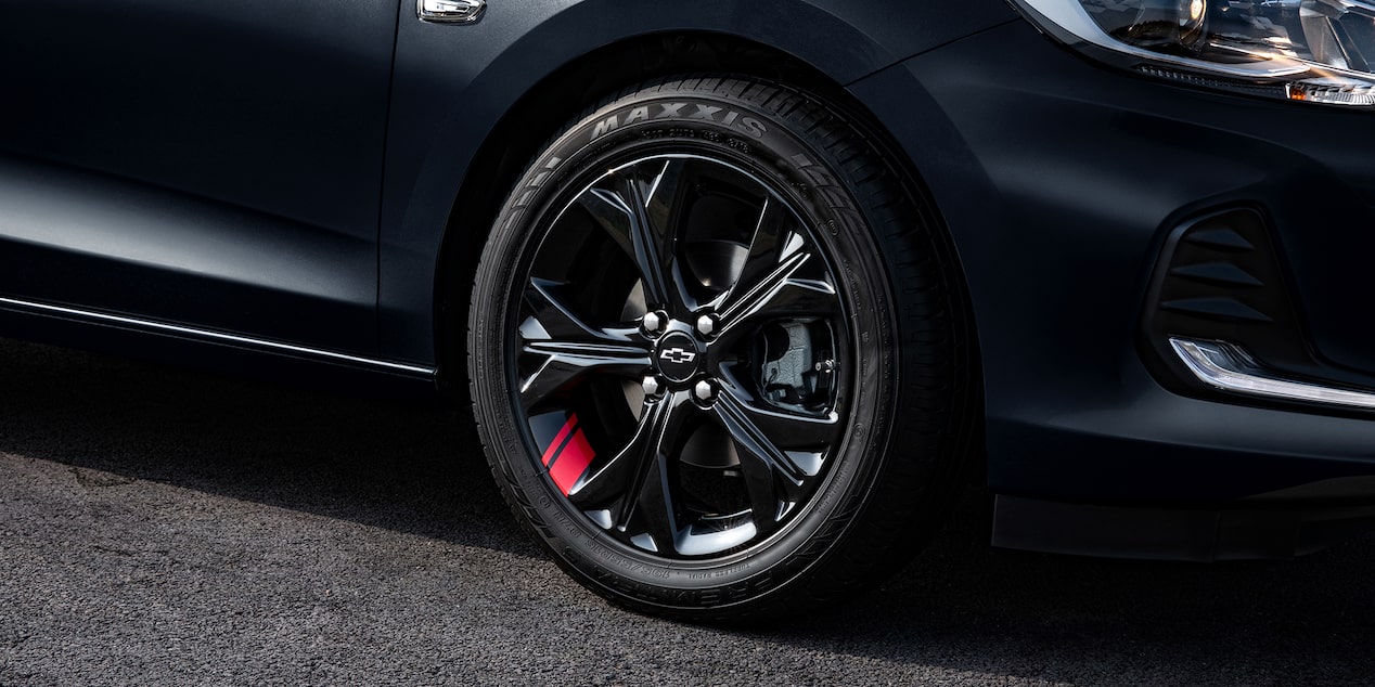 Rines en aluminio redline de 16 pulgadas para Chevrolet Onix 2026, sedán