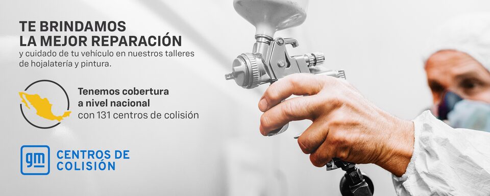 Chevrolet Centro de colisión, talleres de hojalatería y pintura