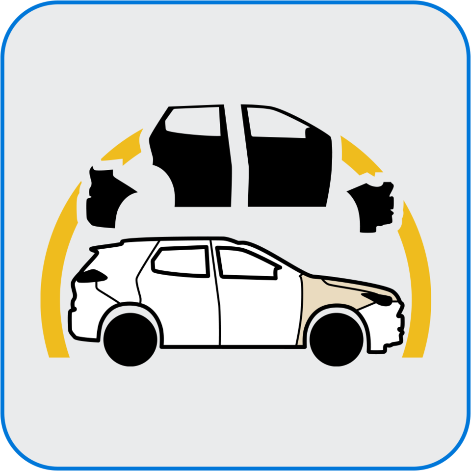 Centro de Colisión Chevrolet, hojalateria y pintura automotriz