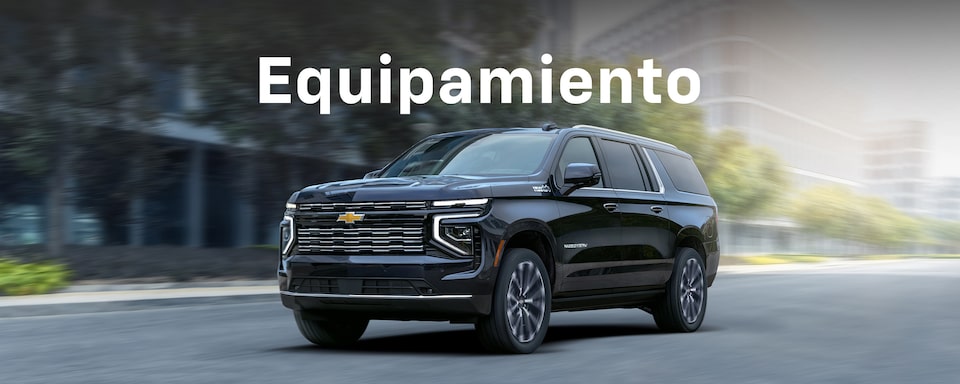Chevrolet Suburban 2025, camioneta grande con gran rendimiento, Nueva pantalla de 17.7" y rines en aluminio de 22 pulgadas.