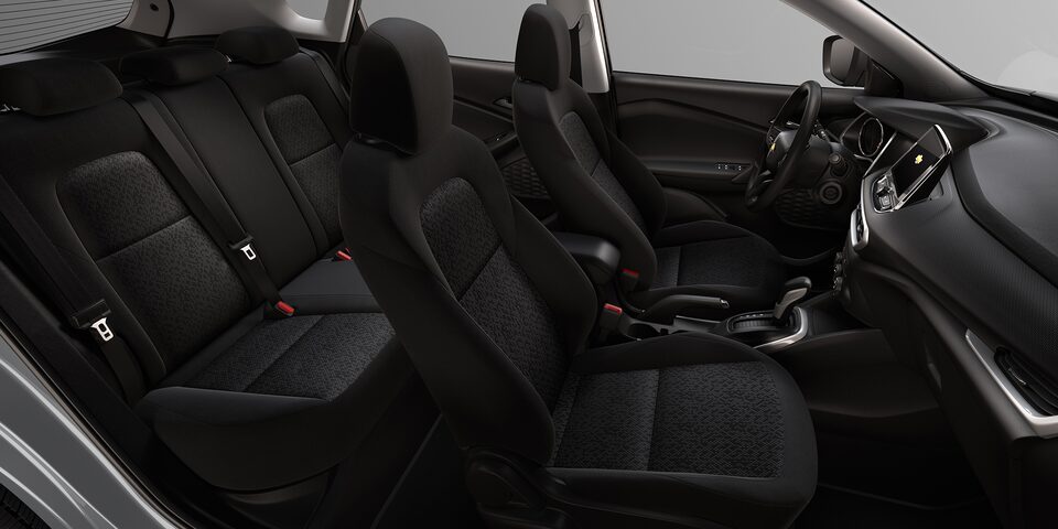 Chevrolet Tracker, mejor SUV con interior Tela Negro