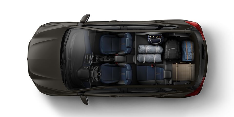 Distribución de espacio en Chevrolet Tracker, mejor SUV
