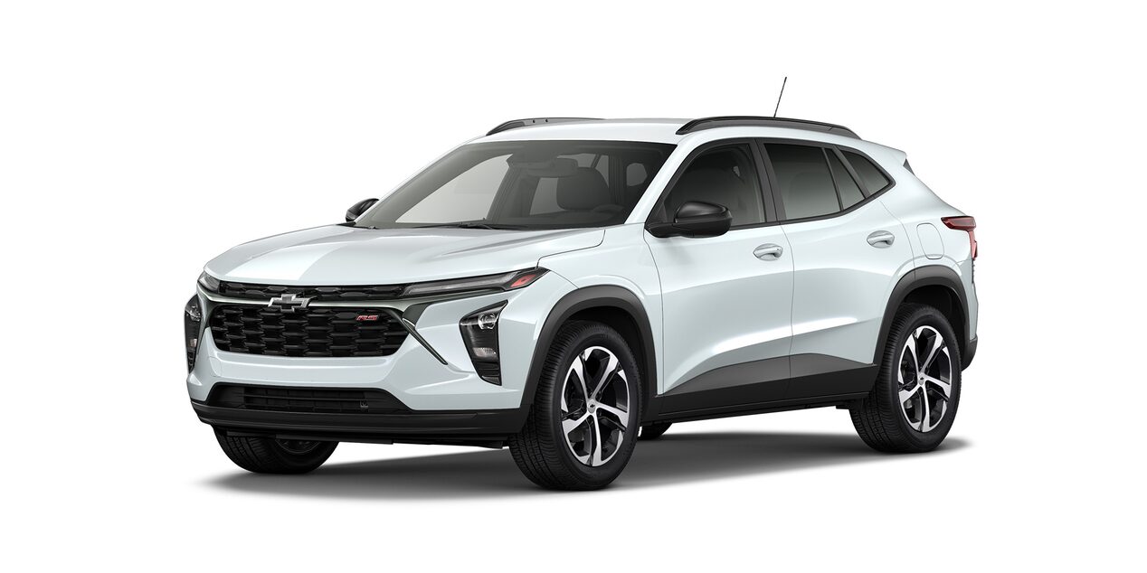 Elige tu nueva Chevrolet Trax 2025, tu SUV deportiva urbana en impecable color Blanco
