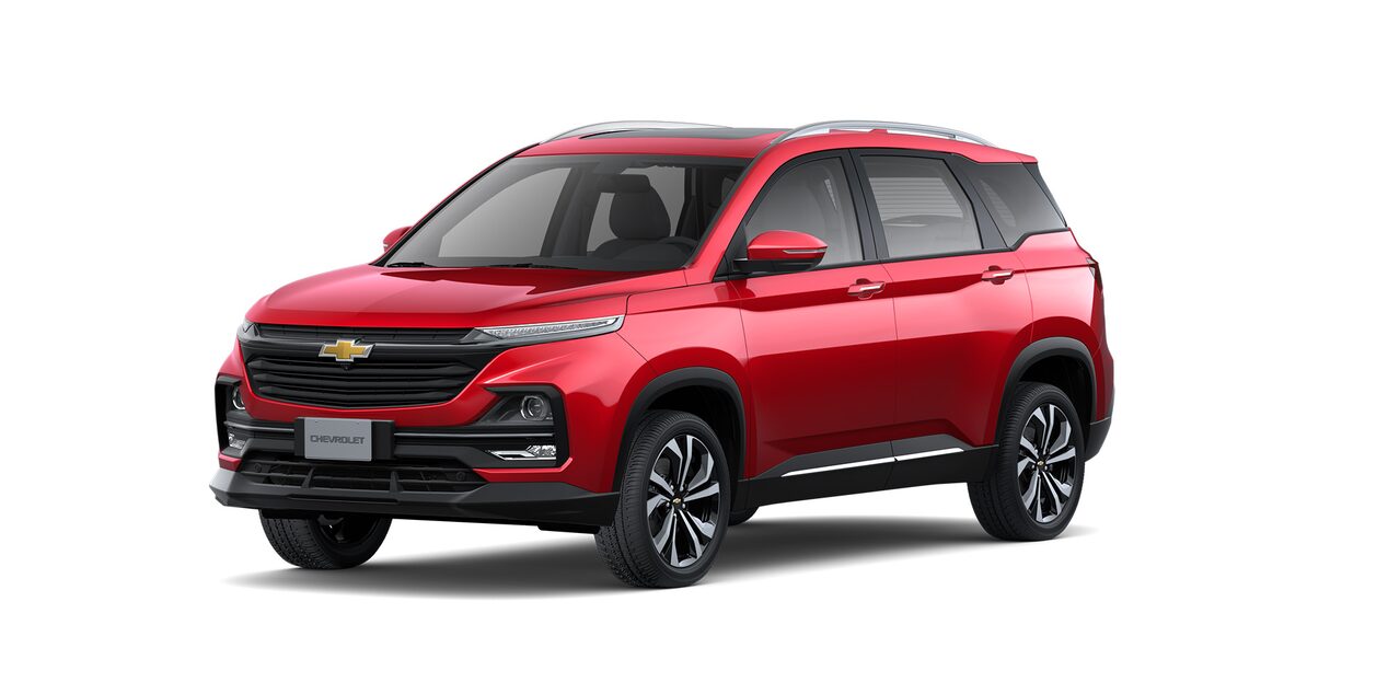 Chevrolet Captiva ICE en color rojo