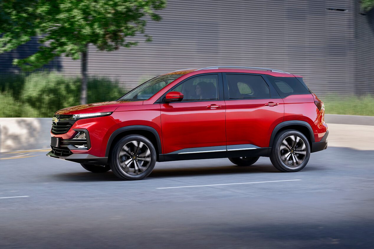 Diseño exterior exclusivo de Chevrolet Captiva ICE