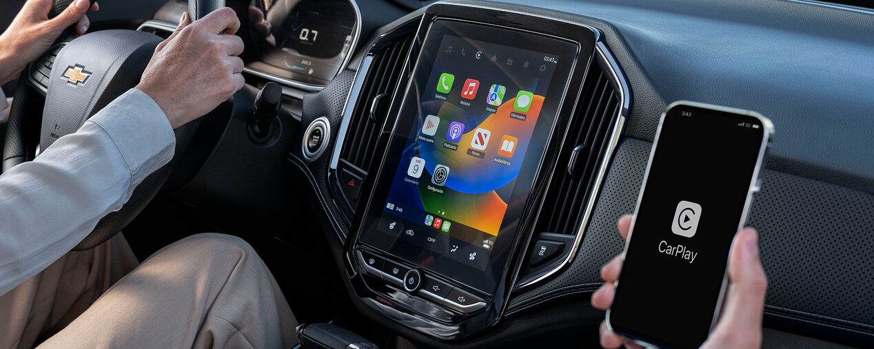 Sistema de Infoentretenimiento Chevrolet con Bluetooth dentro de Captiva ICE