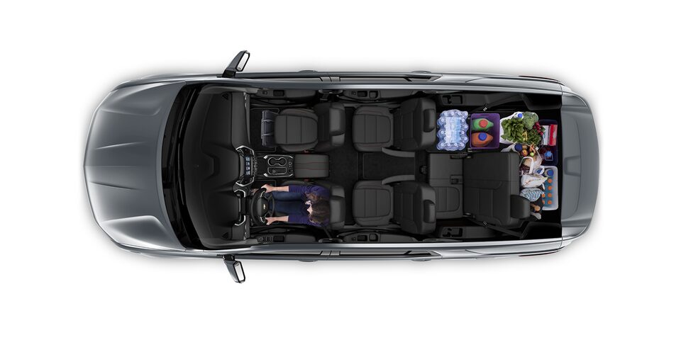 Chevrolet SUV ideal para familias numerosas, con espacio suficiente hasta para 8 pasajeros.