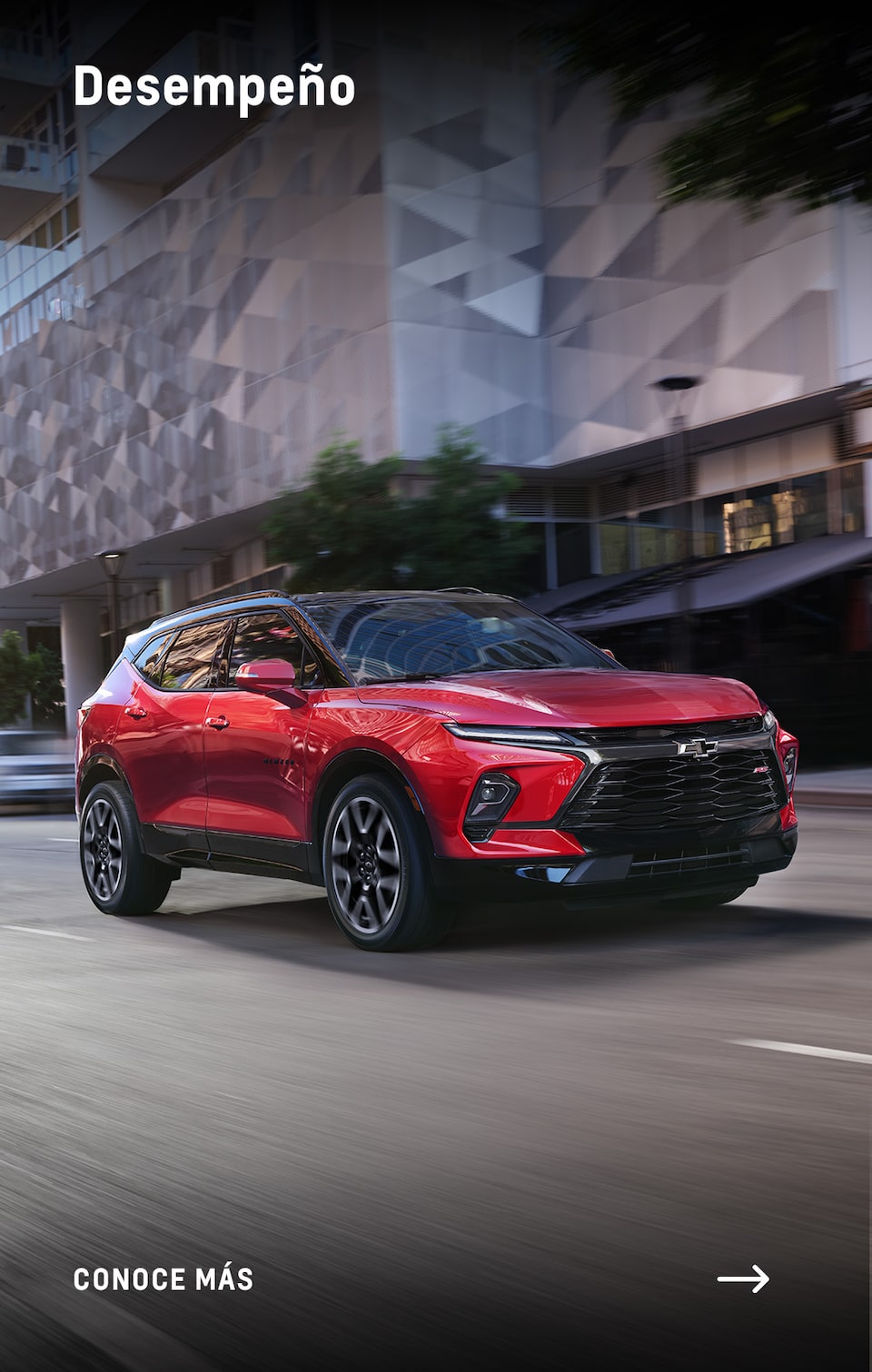 Deslumbra las calles de la ciudad con Chevrolet Blazer, SUV con gran diseño y potencia de transmisión automática 