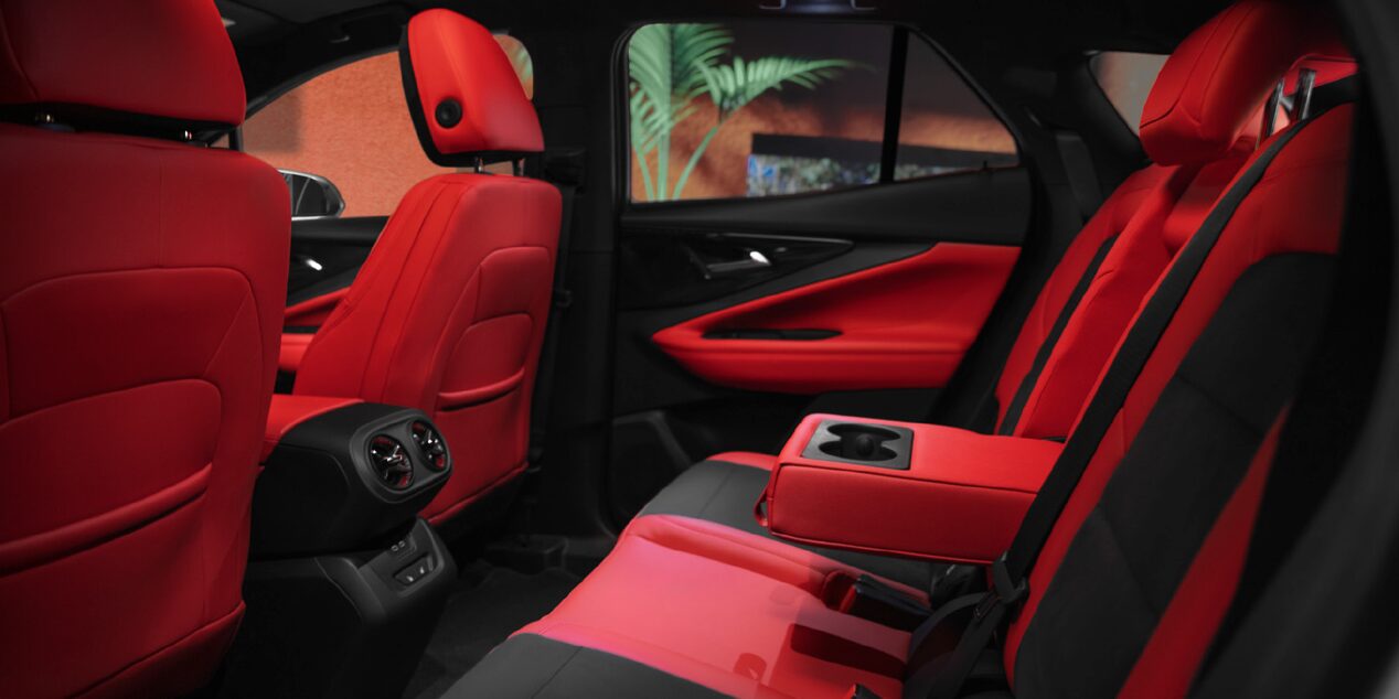 Diseño refinado de los interiores de Blazer EV