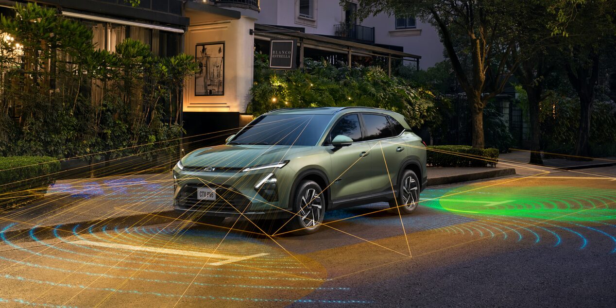 Máxima segurida abordo de Captiva PHEV de Chevrolet