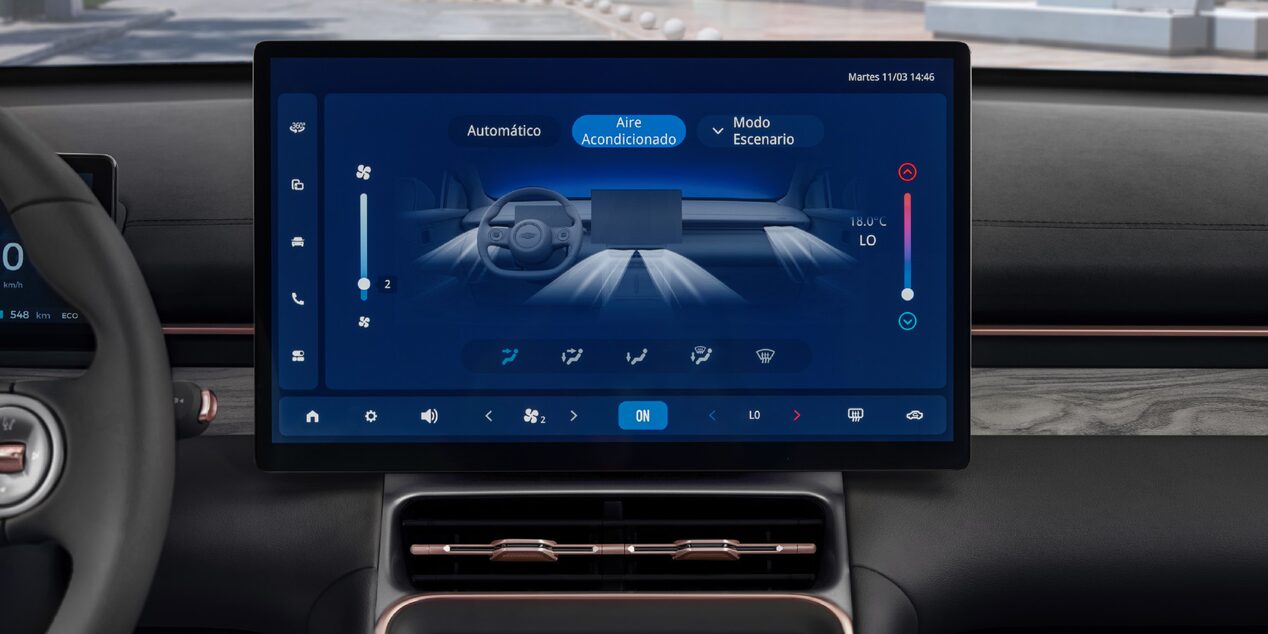 Aire acondicionado con 4 modos, Captiva PHEV