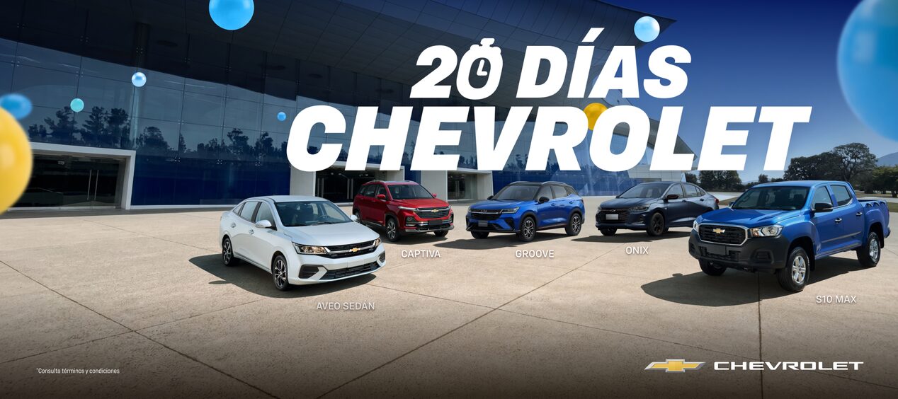 20 días Chevrolet