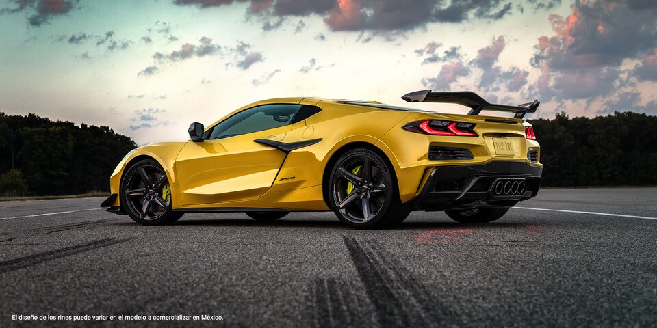 Chevrolet Corvette Z06 2025 con diseño aerodinámico y suspensión Magnetic Ride Control