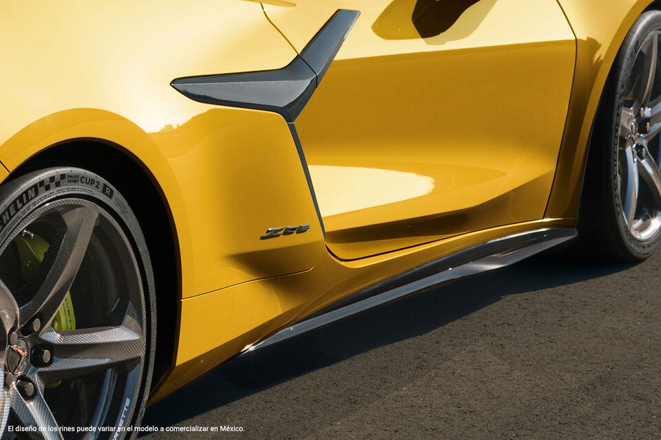 Chevrolet Corvette Z06 equipado con llantas Michelin y frenos cerámicos