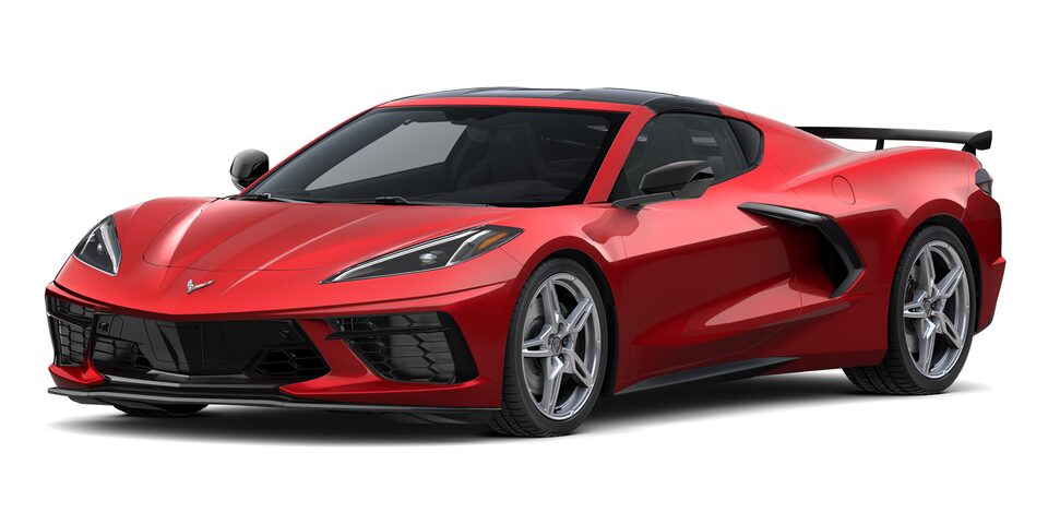 Chevrolet Corvette Stingray 2025 en color tactical tint