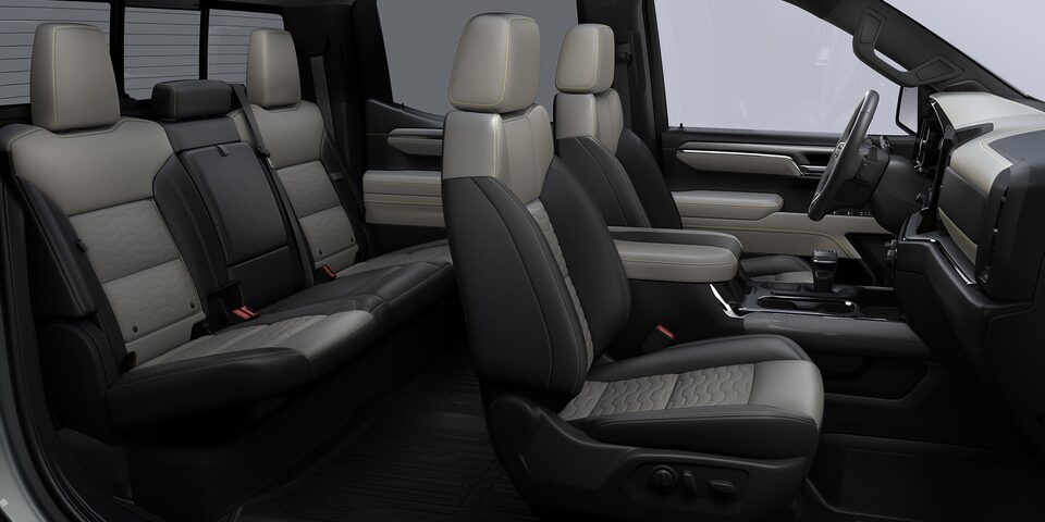 Interior piel artemis para Chevrolet Cheyenne 2025, camioneta pickup