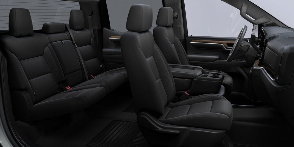 Interior Tela negro para Chevrolet Cheyenne 2025, camioneta pickup