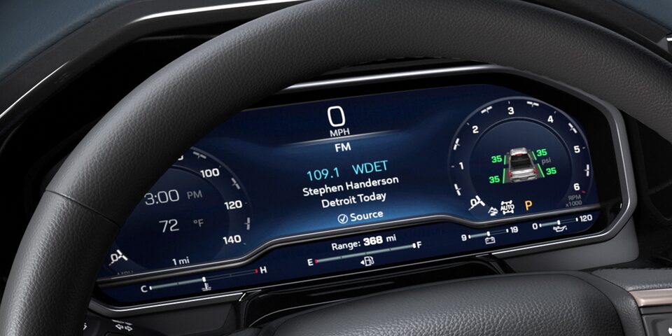 Nuevo clúster de instrumentos digital de 12.3 pulgadas para Chevrolet Cheyenne ZR2 BISON 2025