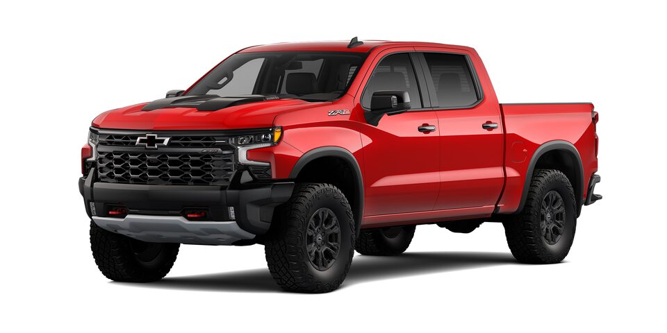 Camioneta pickup Chevrolet Cheyenne ZR2 2025 con bloqueo electrónico del diferencial delantero y trasero
