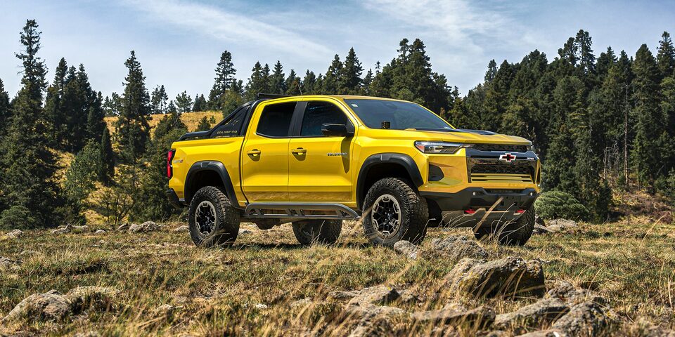 Nueva Chevrolet Colorado con tracción 4x4 y modo de manejo Flex-Ride