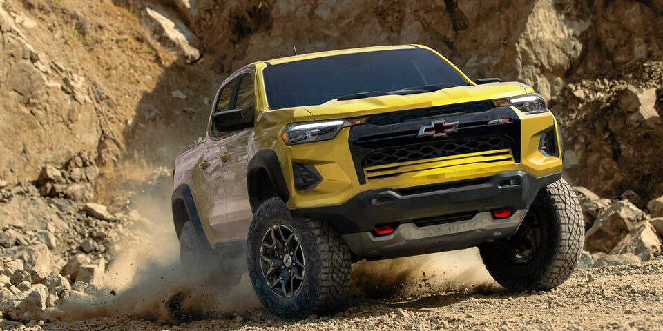 Nueva Chevrolet Colorado, camioneta 4x4 con modo de manejo todo terreno