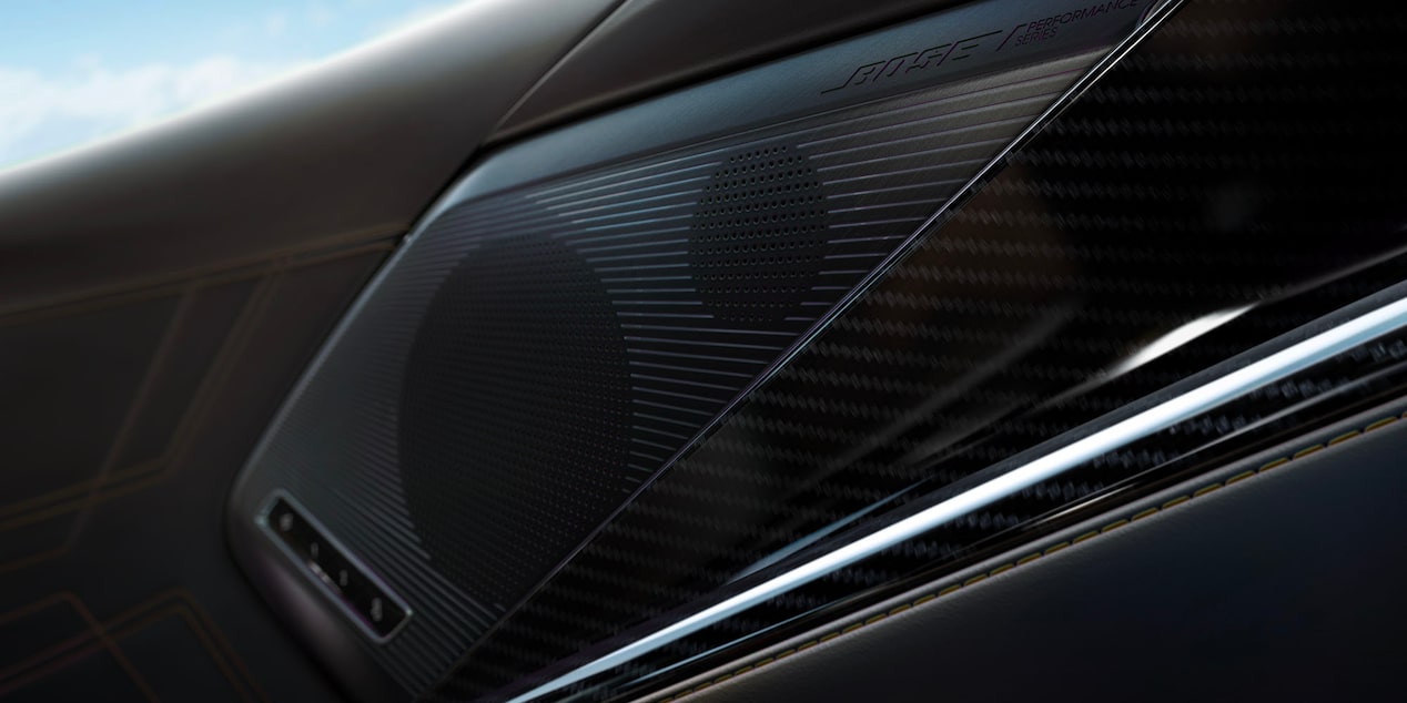 Door Panel Speaker Inside the 2026 Corvette