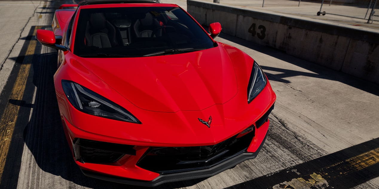 Front End of the 2026 Chevy Corvette Stingray