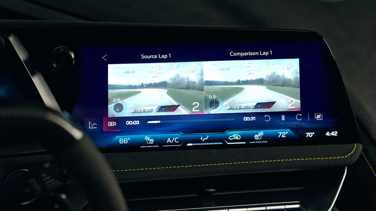 Miniatura de video de la grabadora de datos de desempeño del Chevy Corvette Stingray 2026