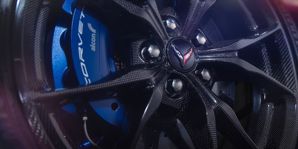 Close-Up of Rims and Tires on the 2026 Chevy Corvette ZR1X