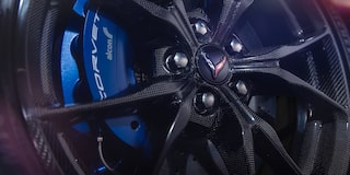 Close-Up of Rims and Tires on the 2026 Chevy Corvette ZR1X