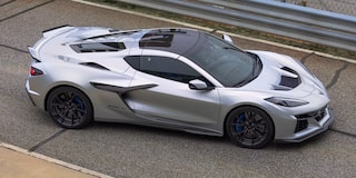 2026 Chevy Corvette ZR1X Parked Near Guard Rails