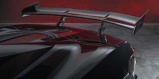Spoiler on the 2026 Chevy Corvette ZR1X with Carbon Fiber Aero Package