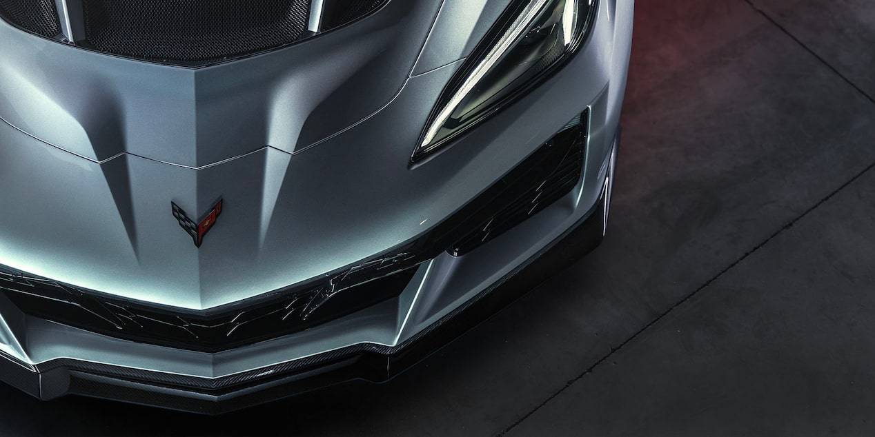Front End and Headlight on the 2026 Chevy Corvette ZR1X