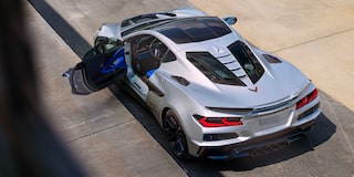 2026 Chevy Corvette ZR1X Parked on a Racetrack