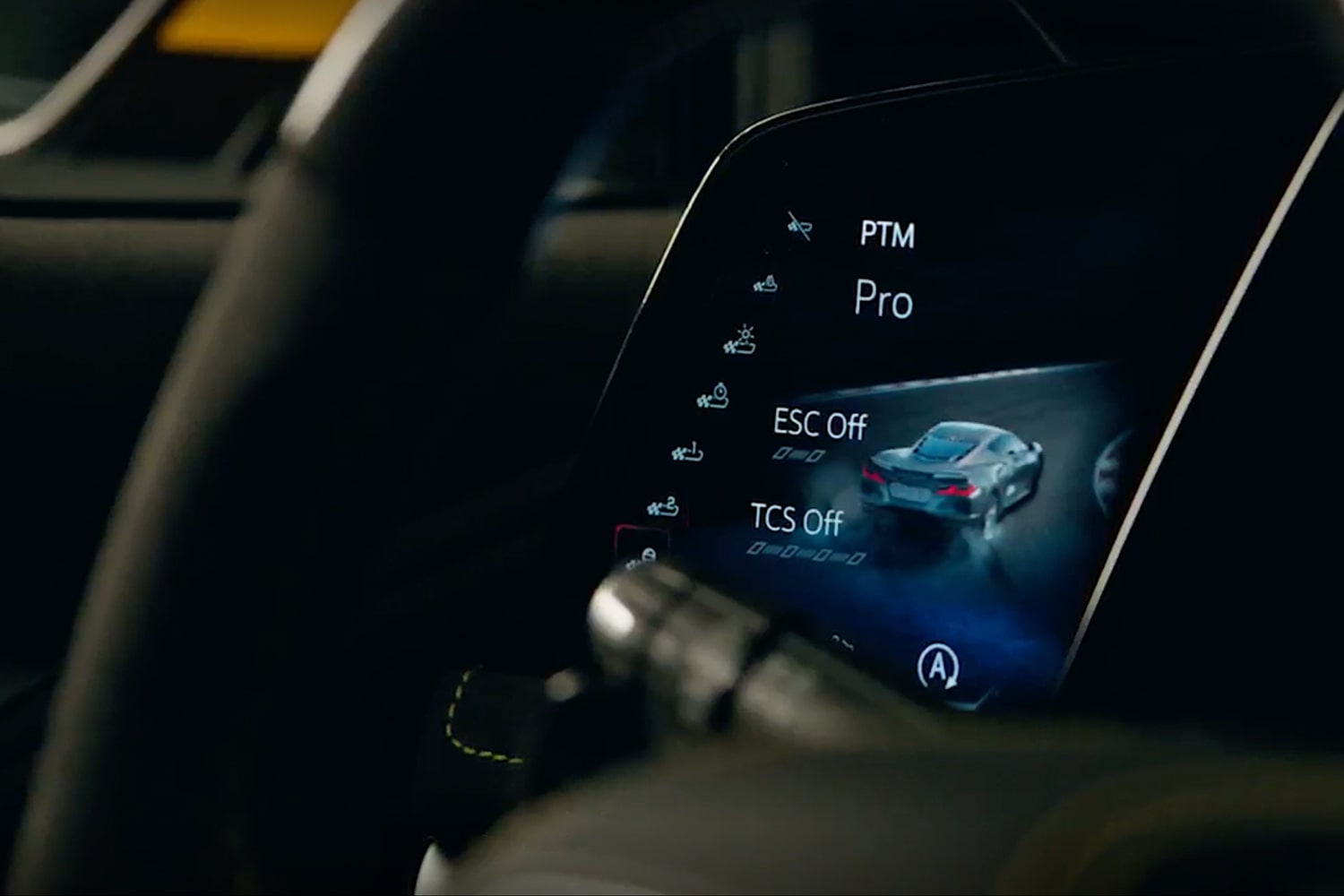 2026 Chevy Corvette ZR1X 6.6" Auxiliary Display Screen