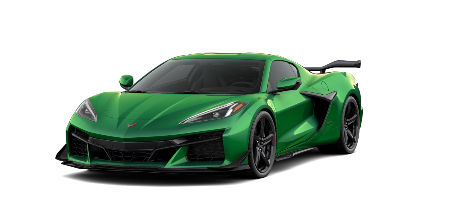 2027 Chevrolet Corvette Z06 in Roswell Green Metallic