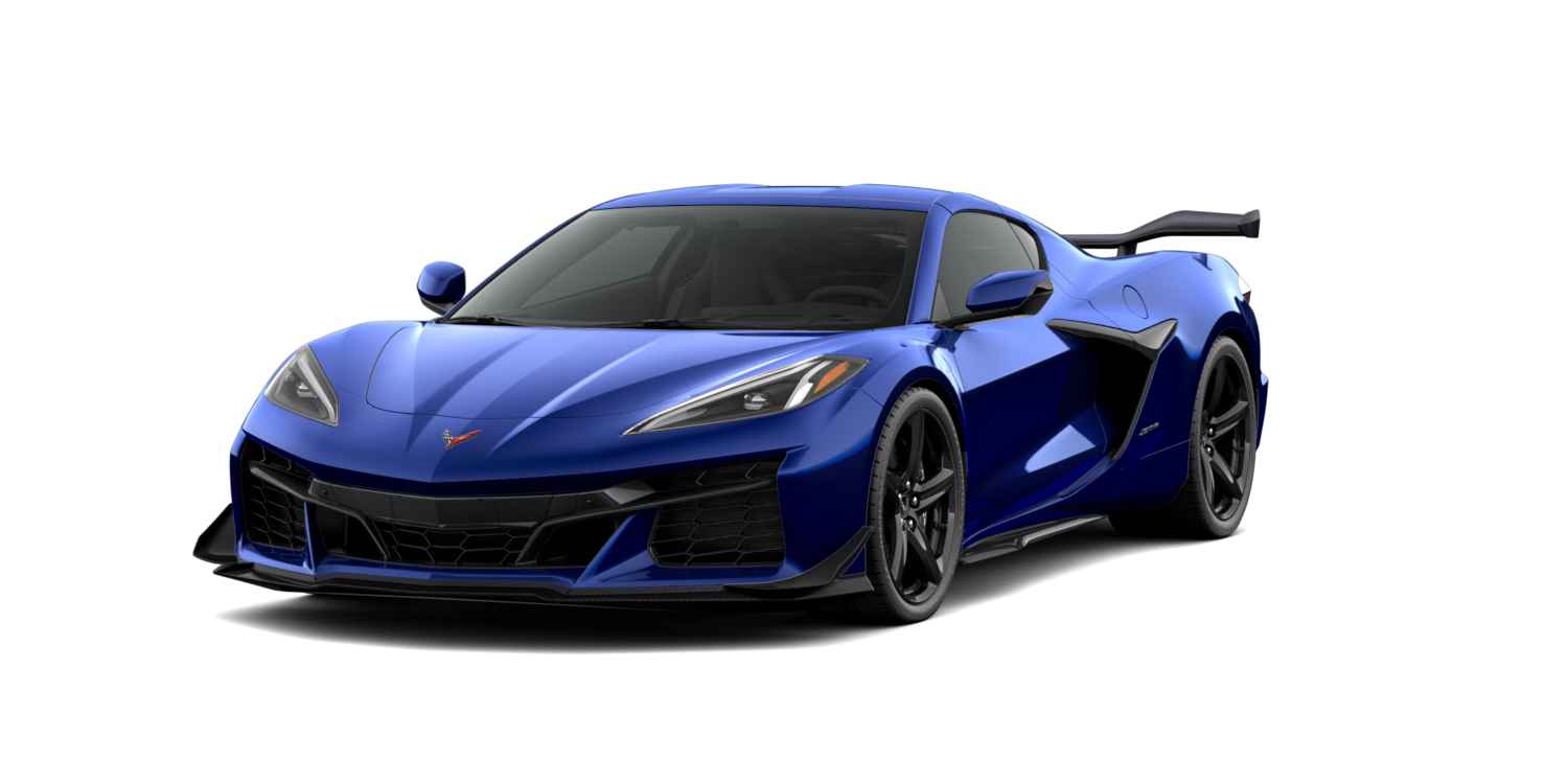 2027 Chevrolet Corvette Z06 in Admiral Blue Metallic