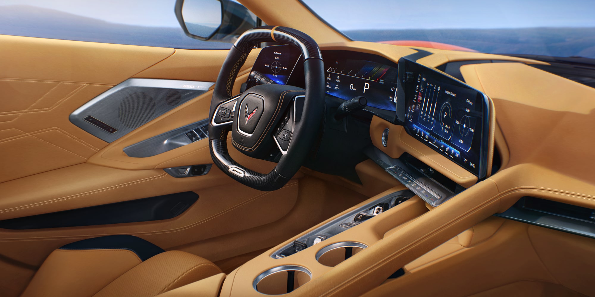 Passenger Side View of the 2027 Chevrolet Corvette Z06 Driver's Side